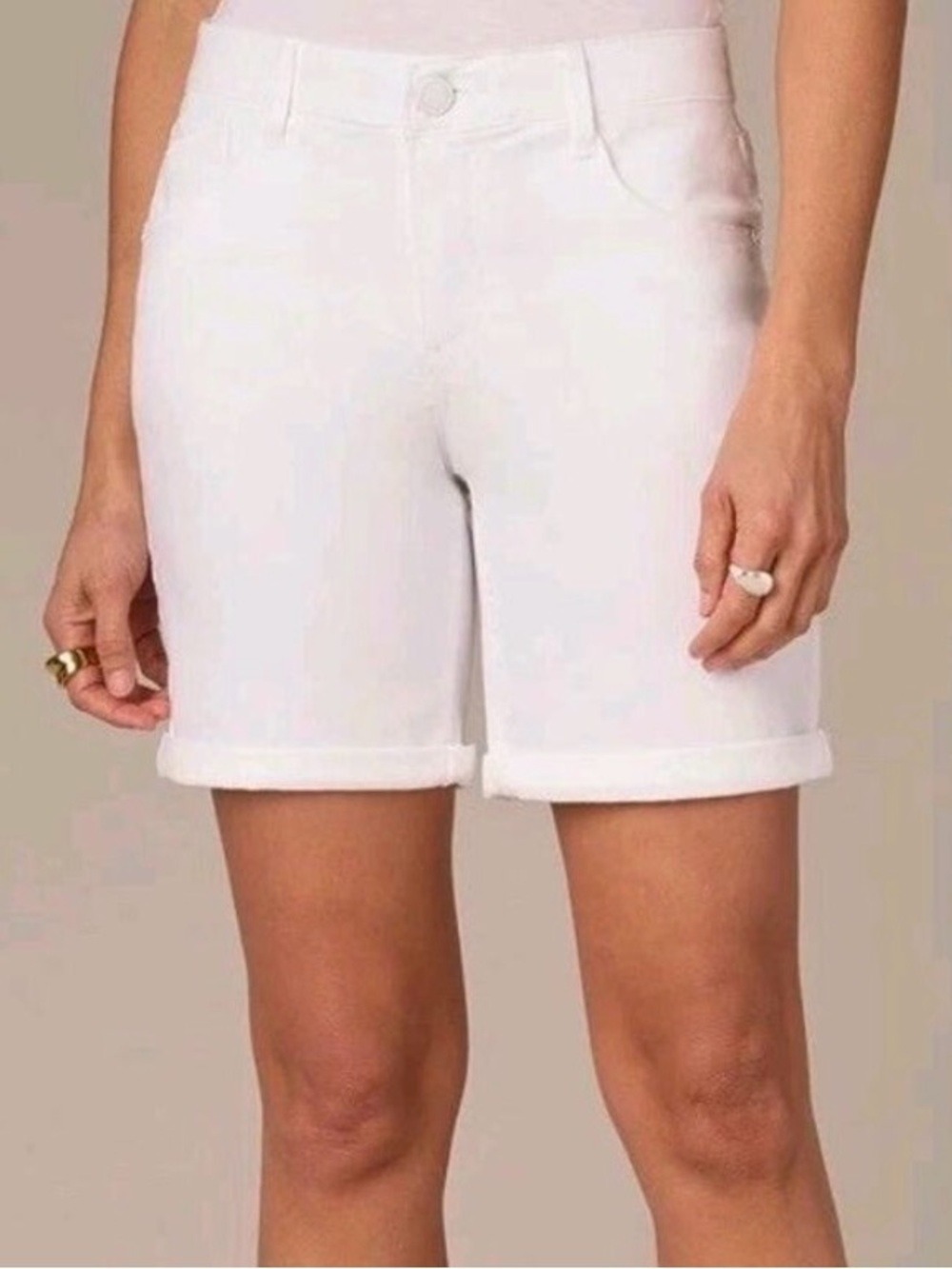 $58 Wit & Wisdom White Denim Shorts – NWOT (WHOOPS!)